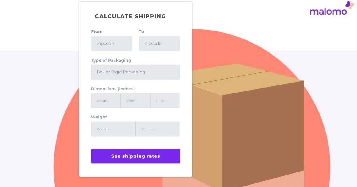 how to calculate shipping costs for online store