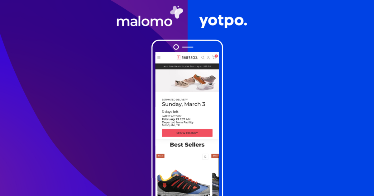 Malomo x Yotpo: Personalizing transactional email & SMS