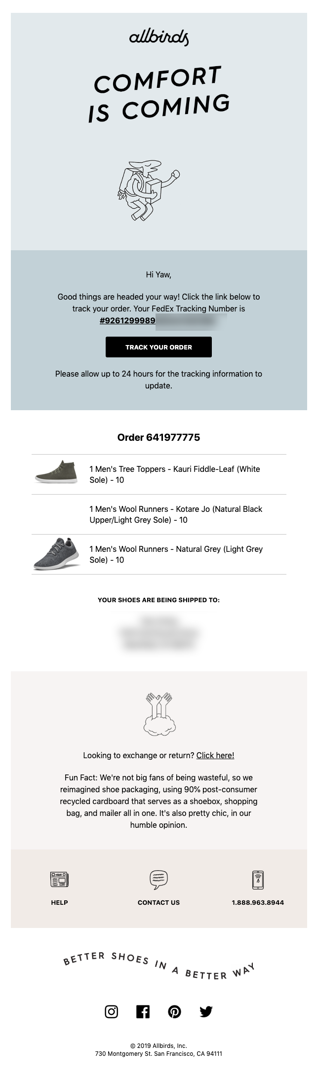 allbirds email