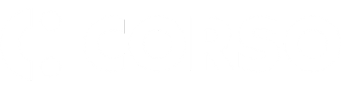 Corso logo white