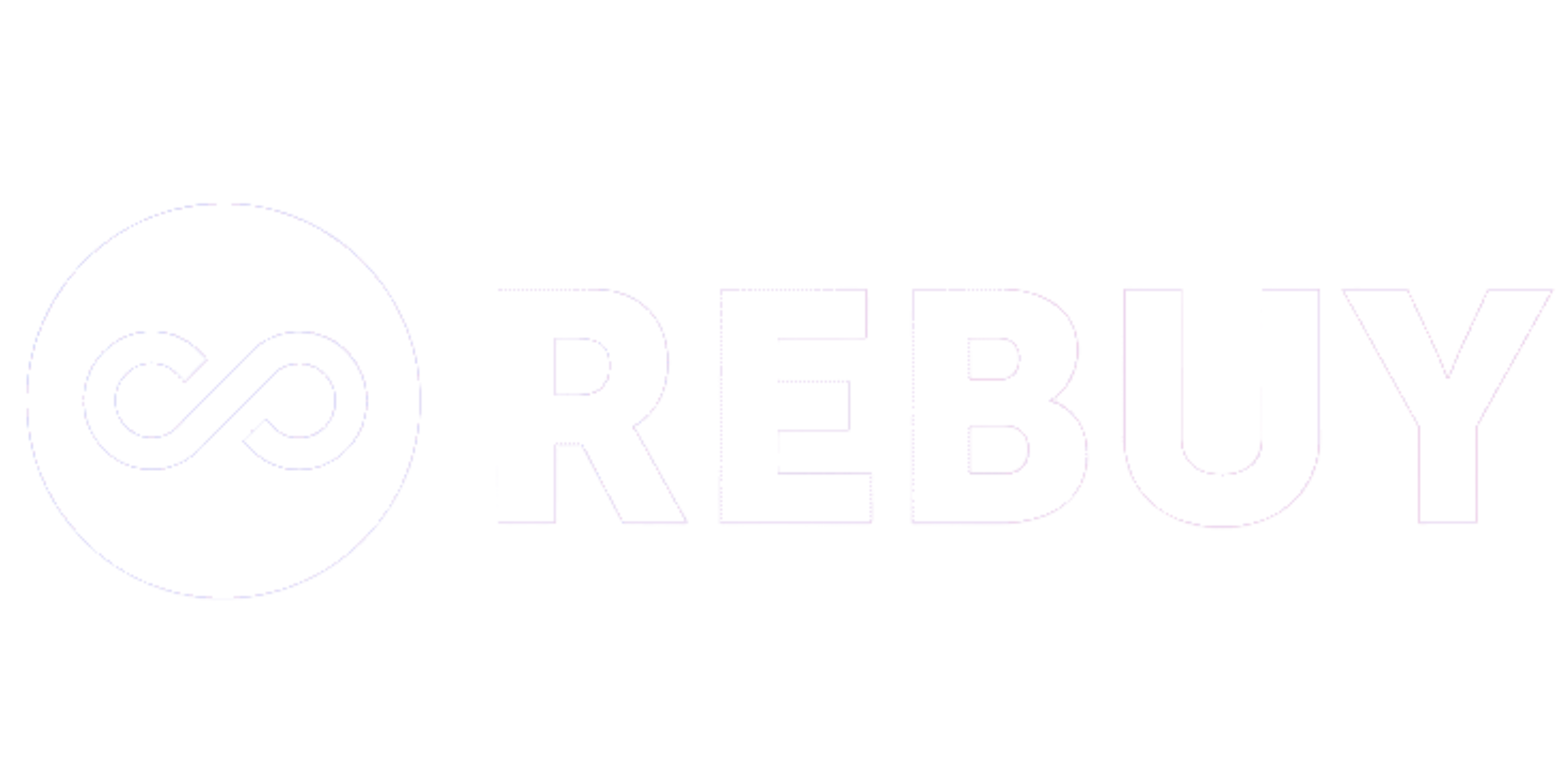 Rebuy updated logo white