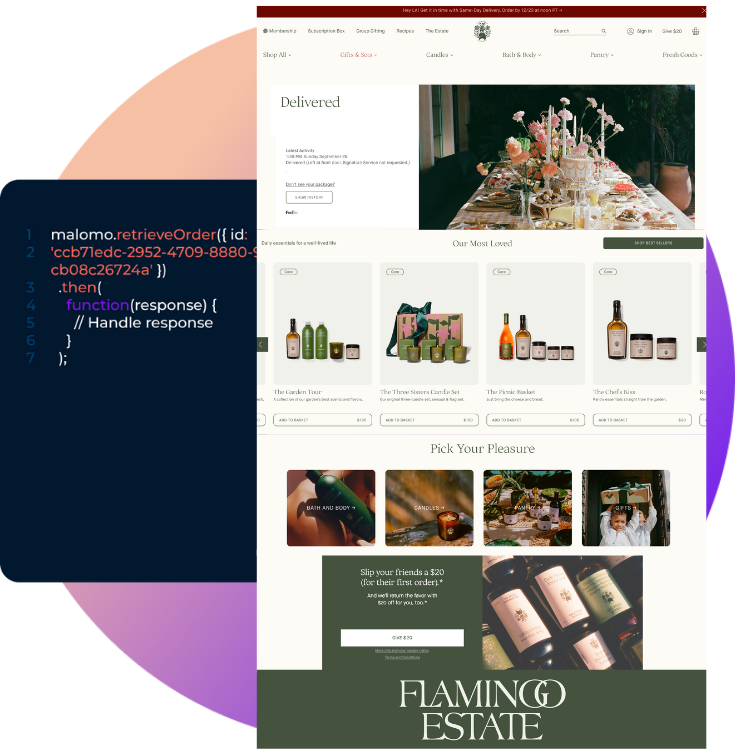 Malomo js header image